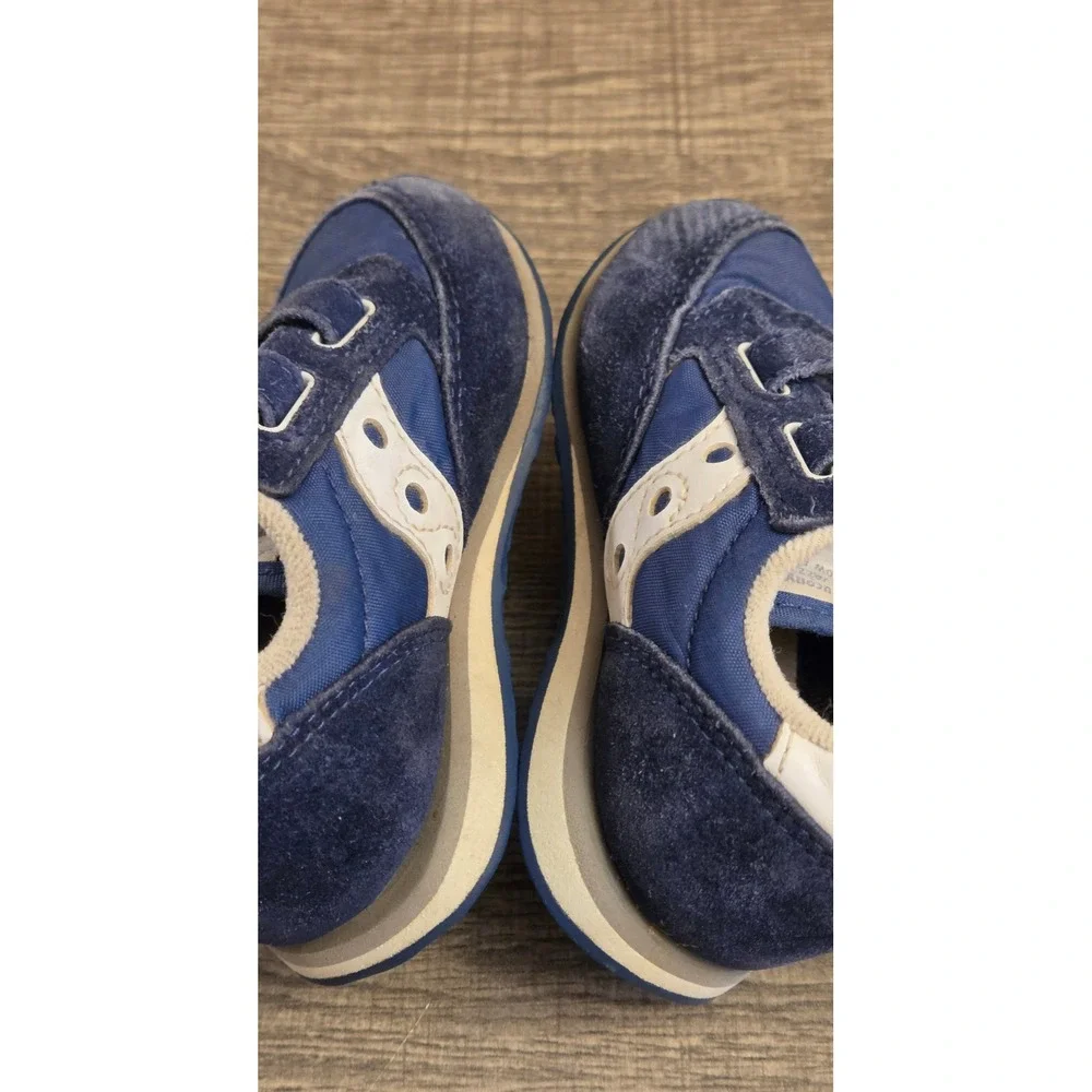 Saucony Jazz H&L Sneakers Shoes Baby Size 6.5 Blue